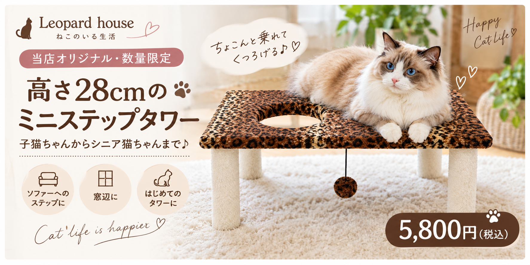 ミニキャットタワー